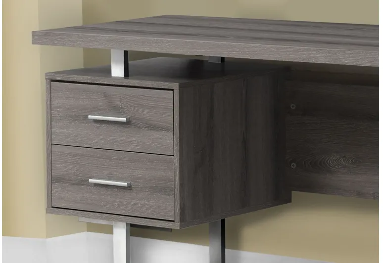 Thornburg 60" Dark Taupe Computer Desk