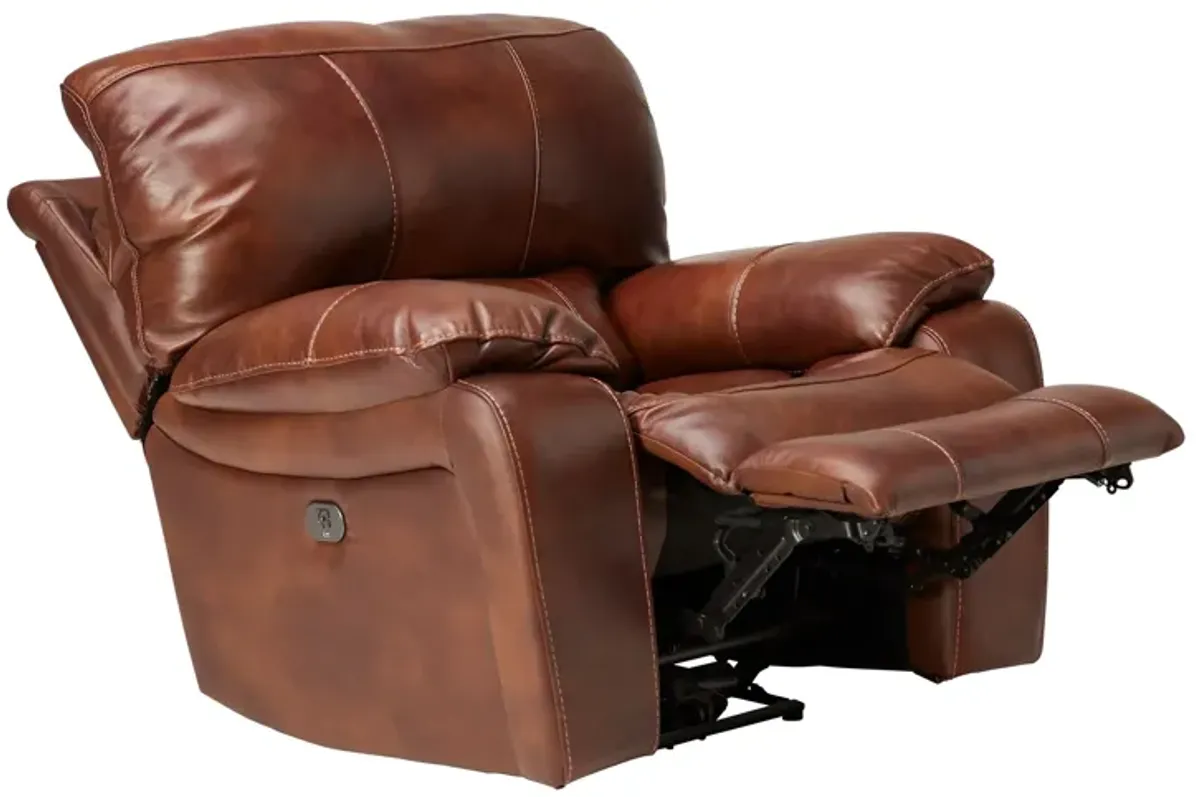 Dutton Leather Dual Power Recliner