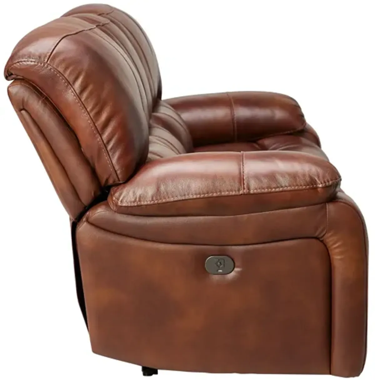 Dutton Leather Dual Power Reclining Sofa