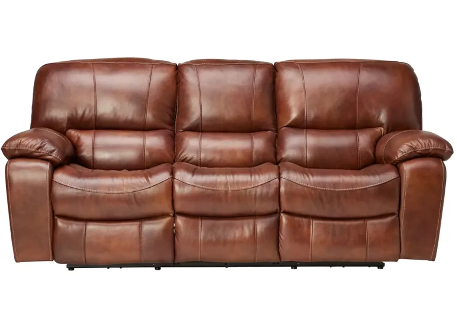 Dutton Leather Dual Power Reclining Sofa