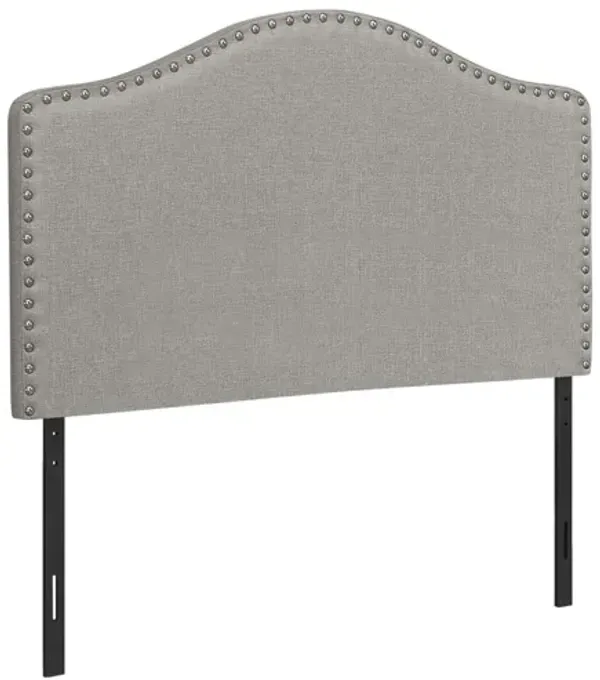 Wolfe Grey Linen Twin Heaboard