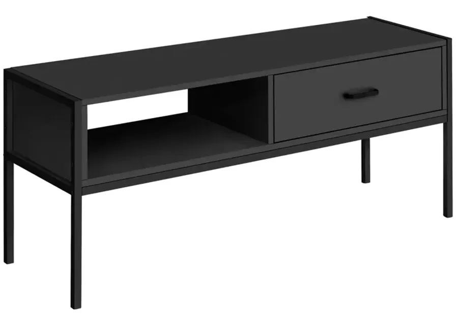 Celestia 48" Black TV Stand