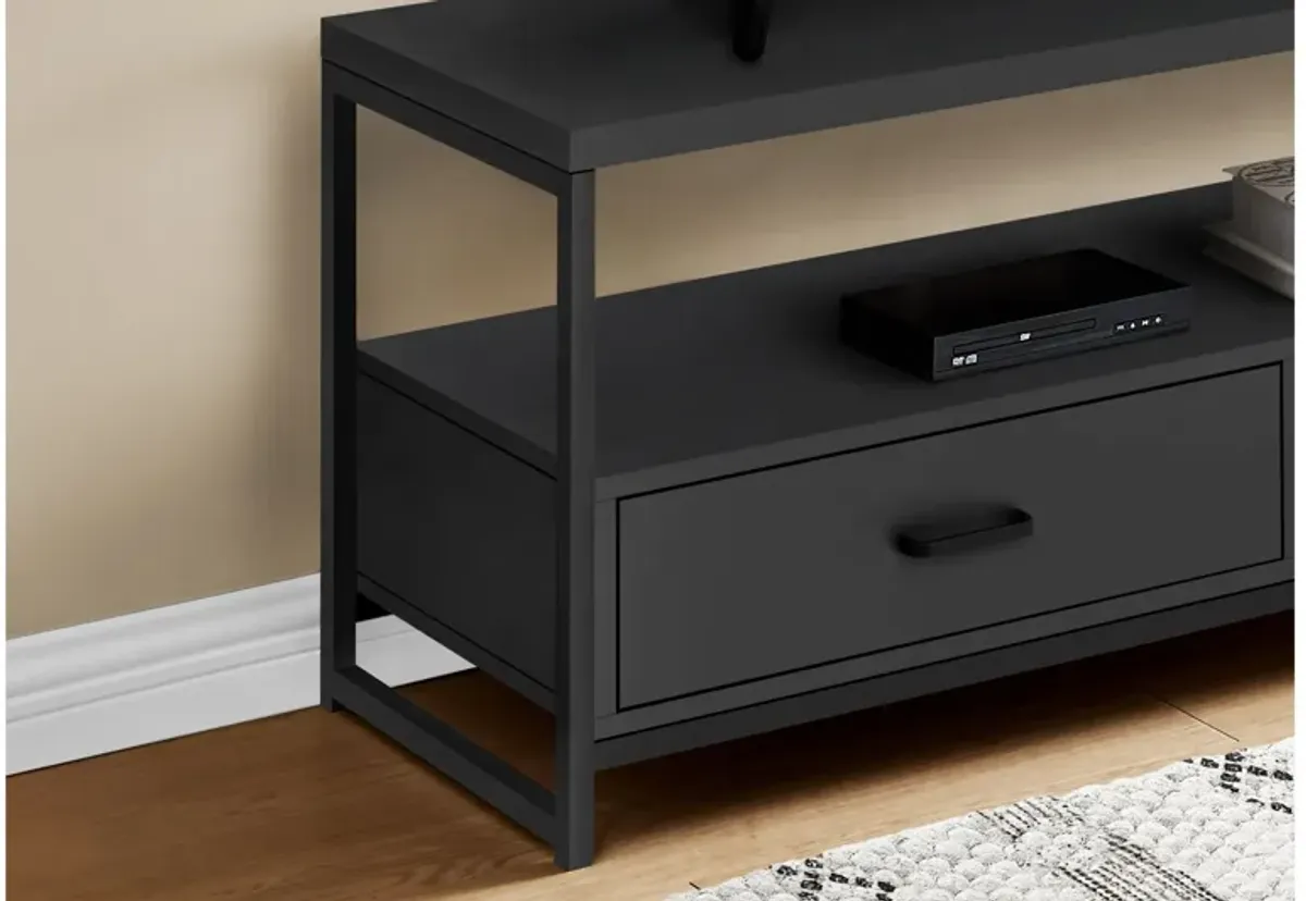 Colby 48" Black TV Stand