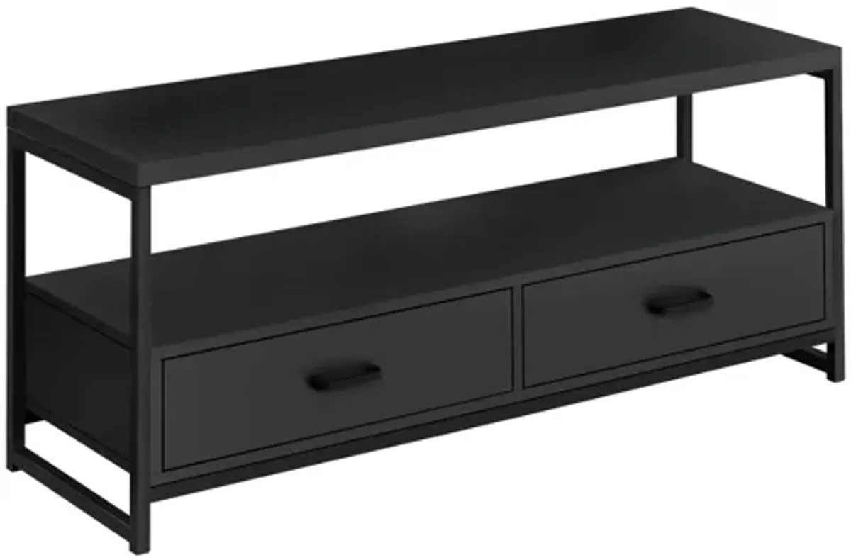 Colby 48" Black TV Stand