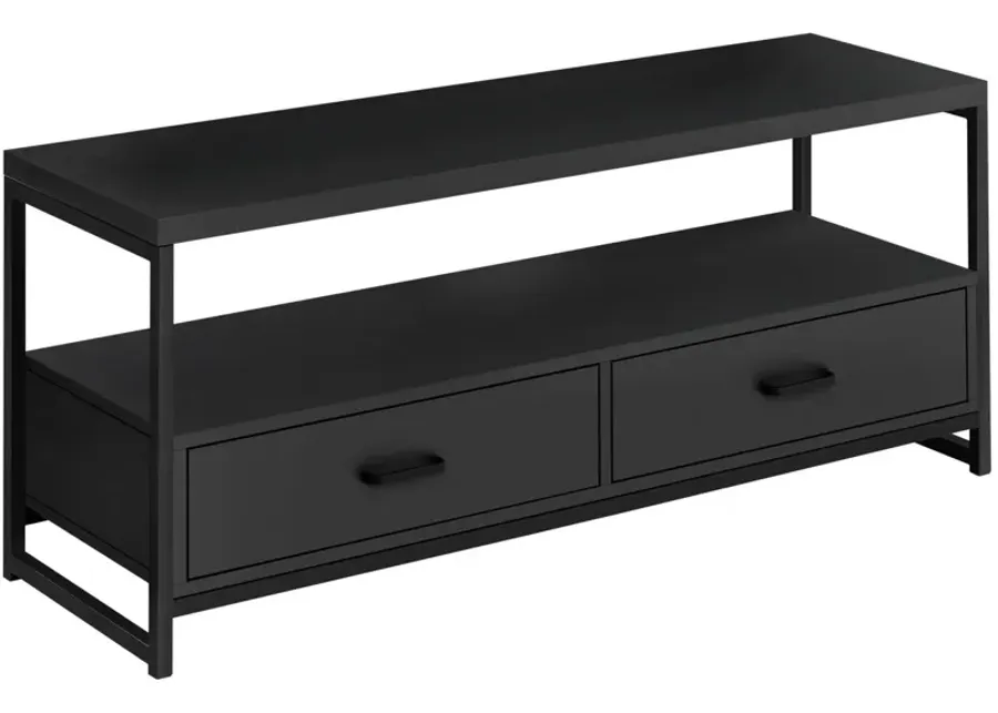 Colby 48" Black TV Stand