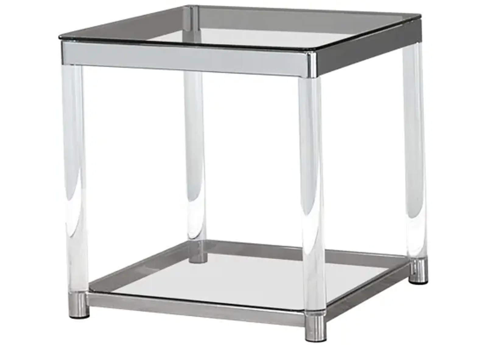 Claude Glass End Table