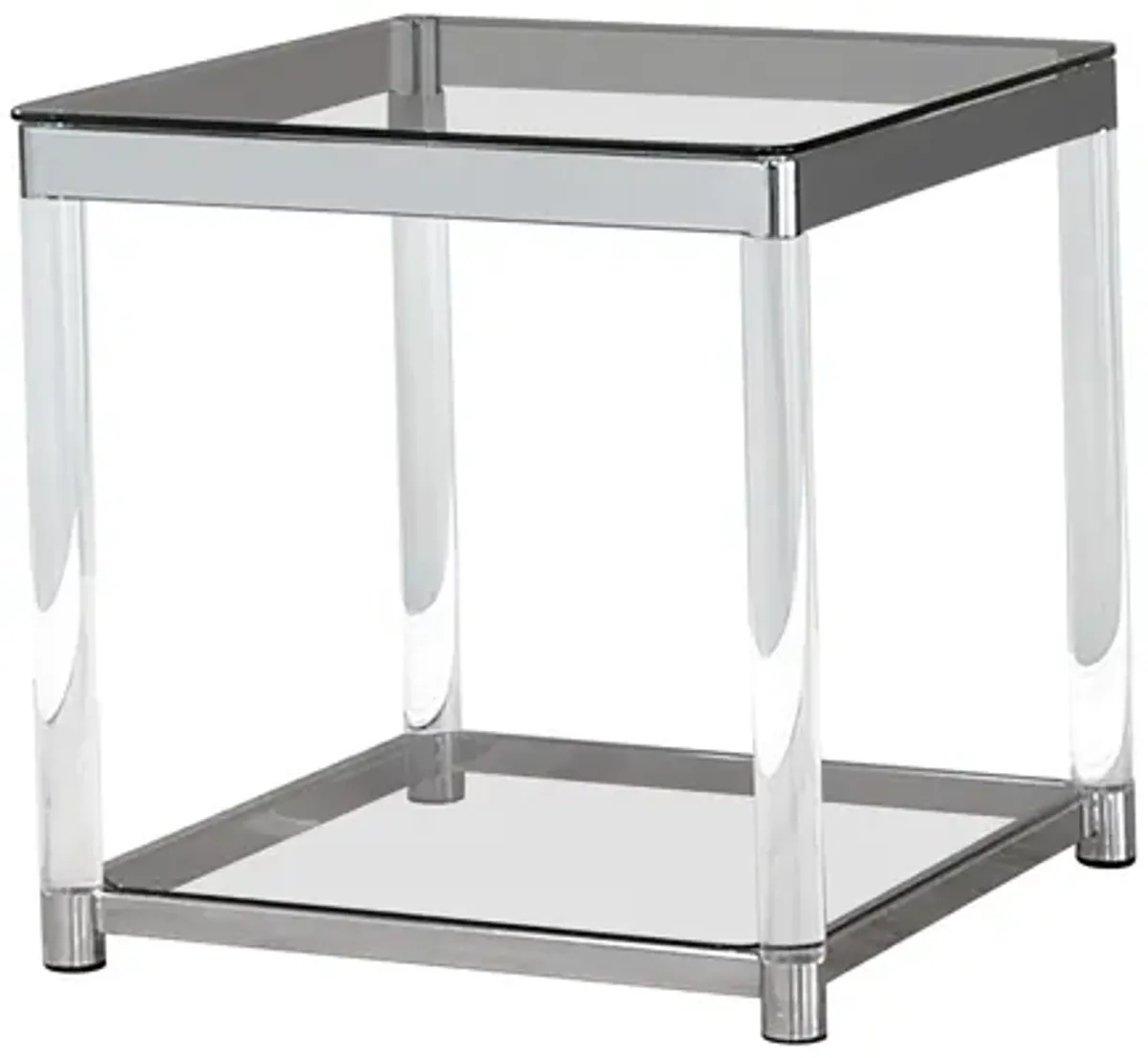 Claude Glass End Table