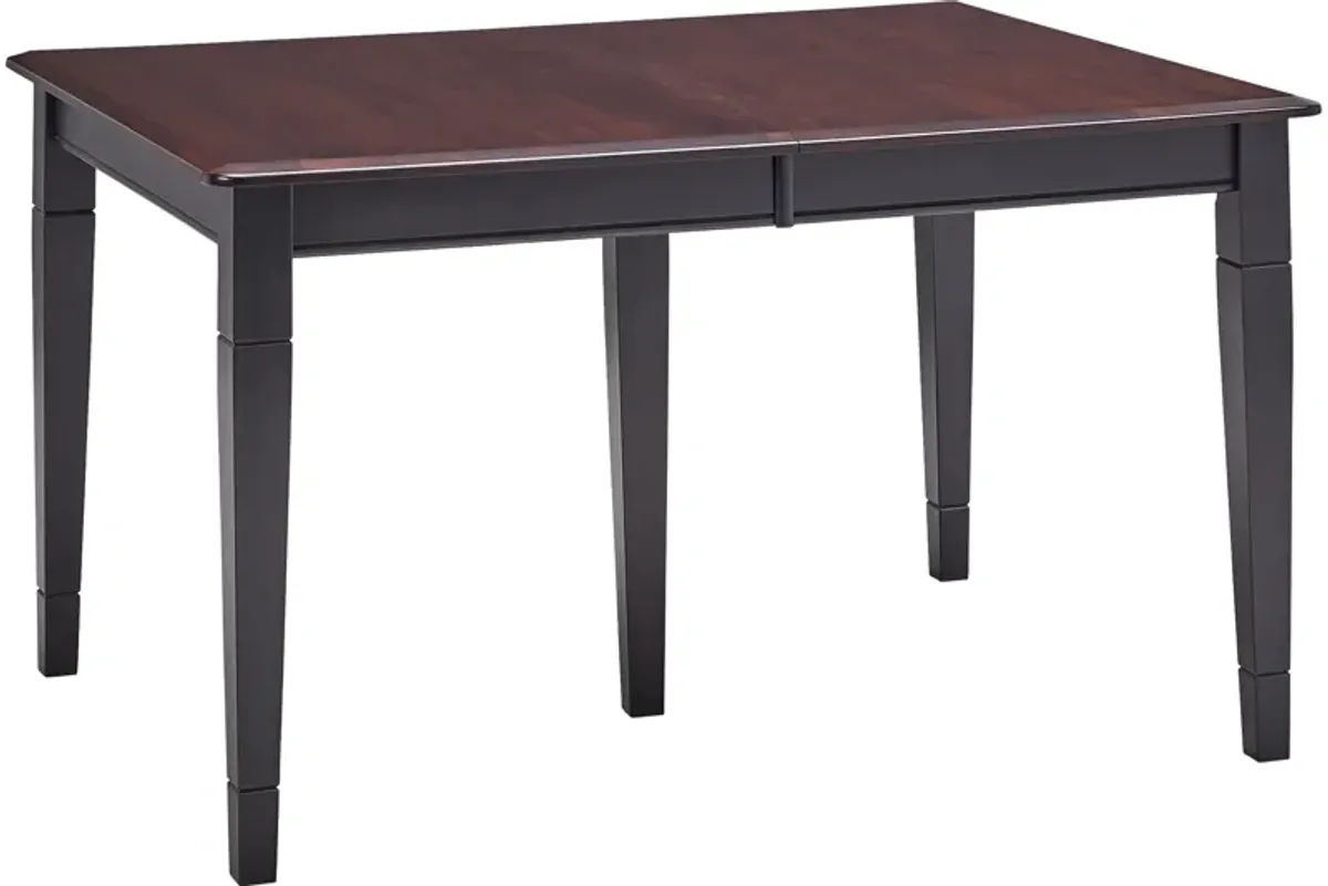 Anni Dining Table with Auburn Finish by Gascho