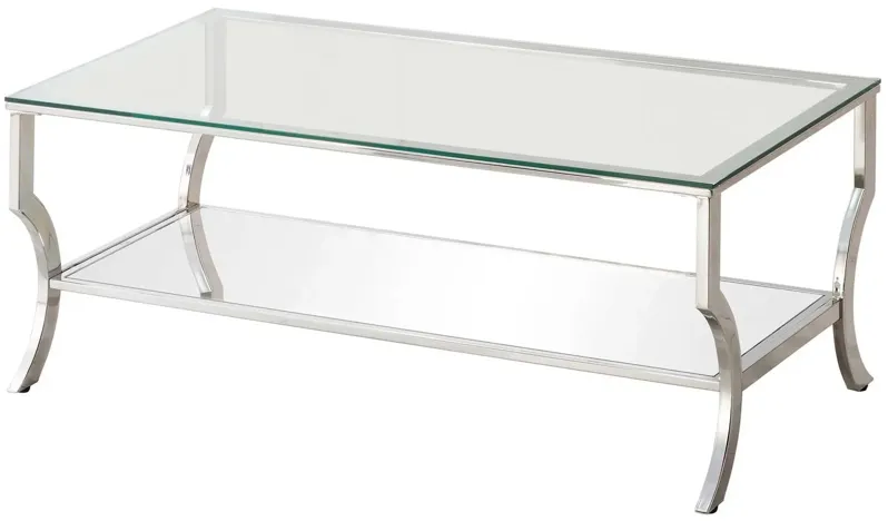 Lily Coffee Table with Mirror
