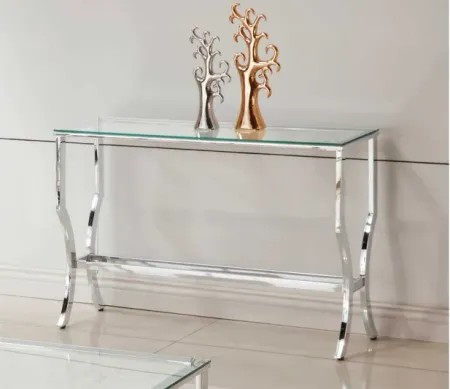 Lily Sofa Table with Mirror