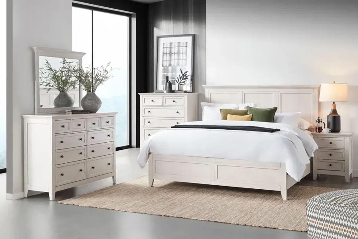 San Mateo 5-Piece White Queen Bedroom Set