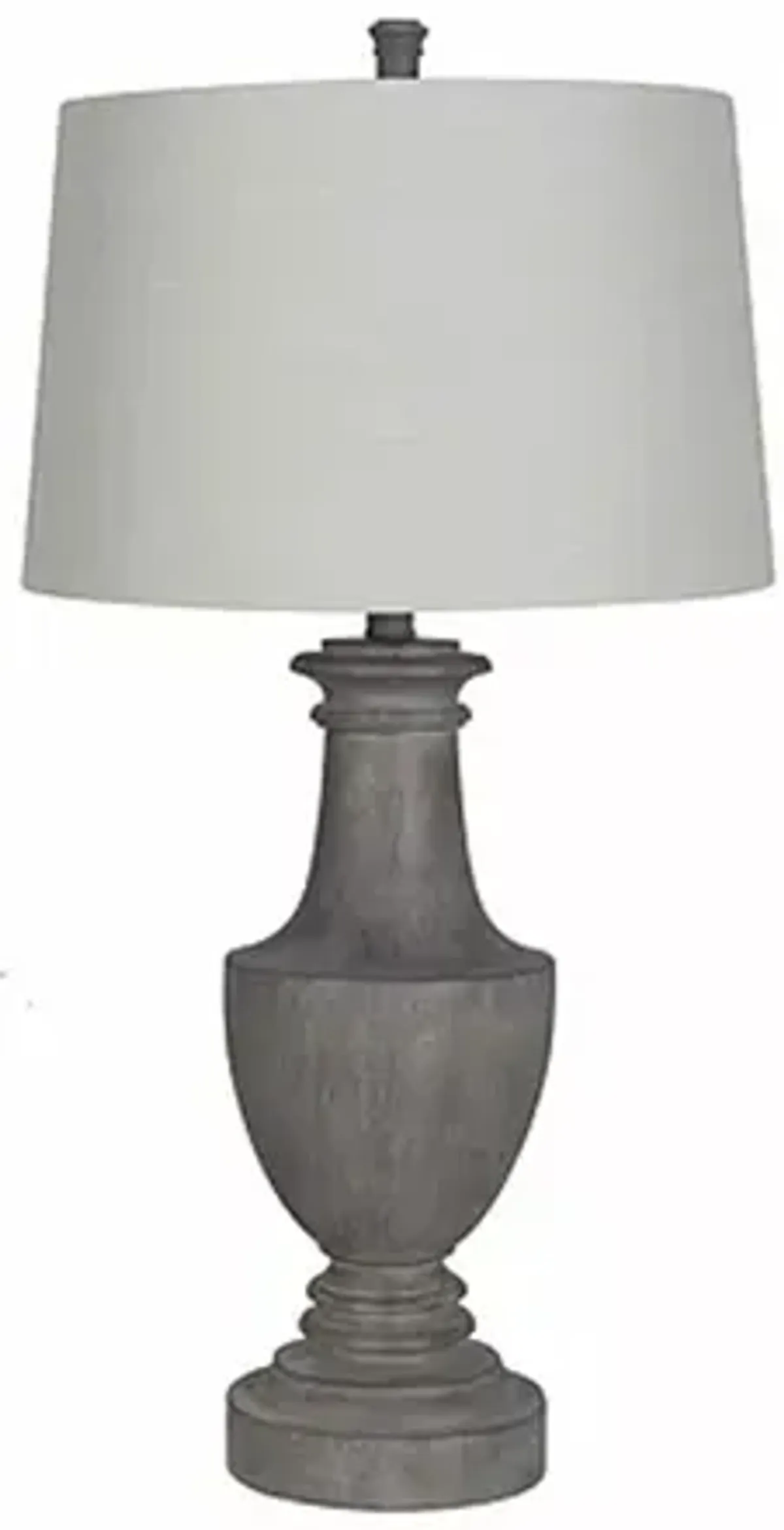 Grey Wood 31" Table Lamp