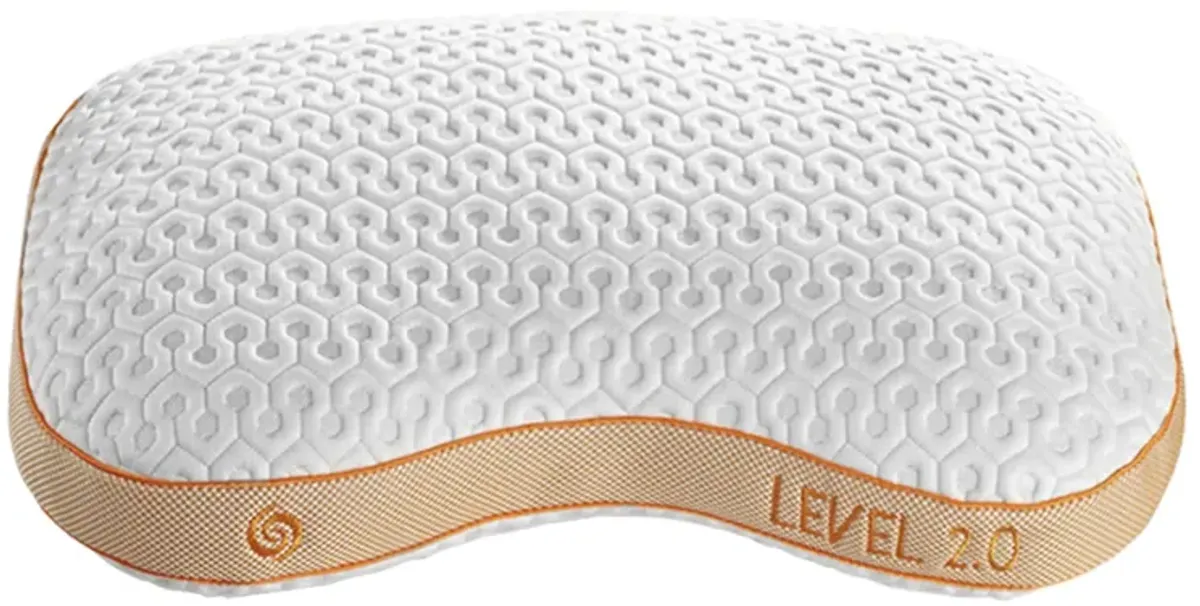 Level Series 2.0 Orange Pillow by Bedgear