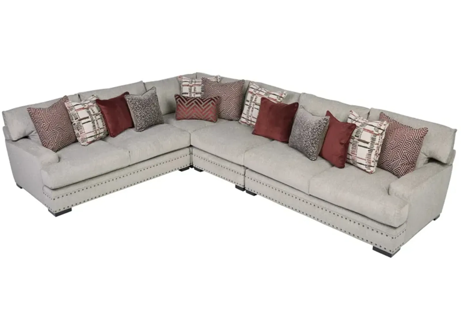 Bulova Linen 4-Piece Sectional