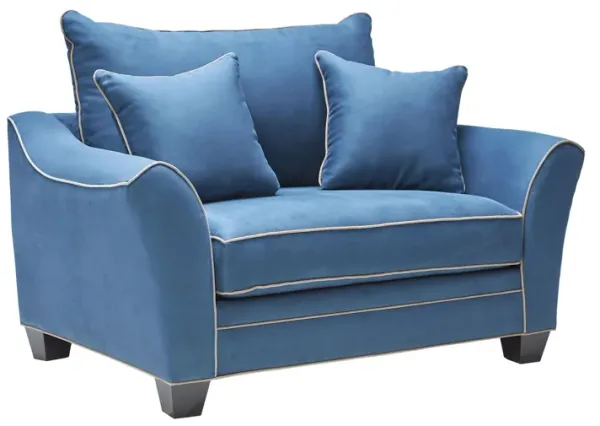 Dylan Blue Chair and a Half