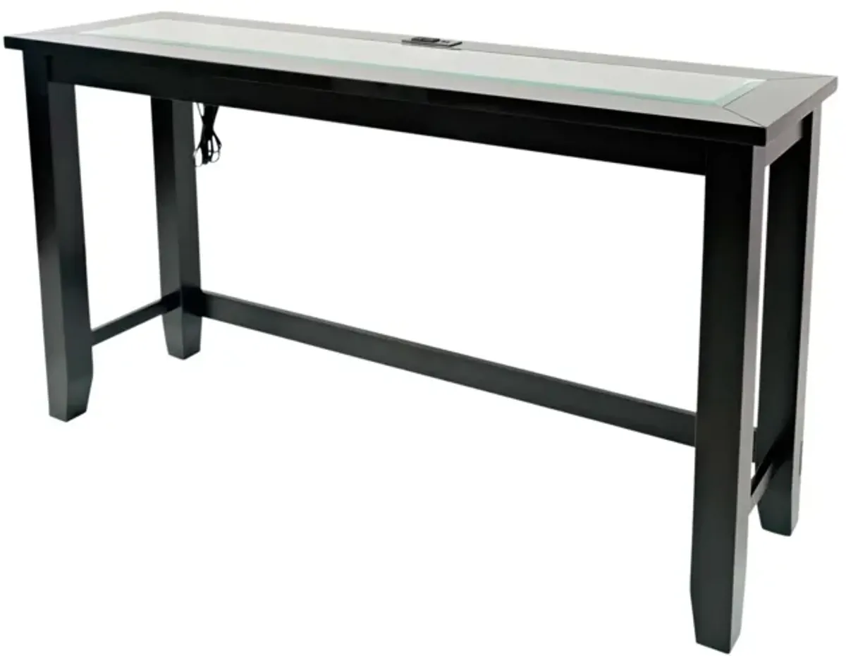 Urban Icon Console Table with 3 Stools