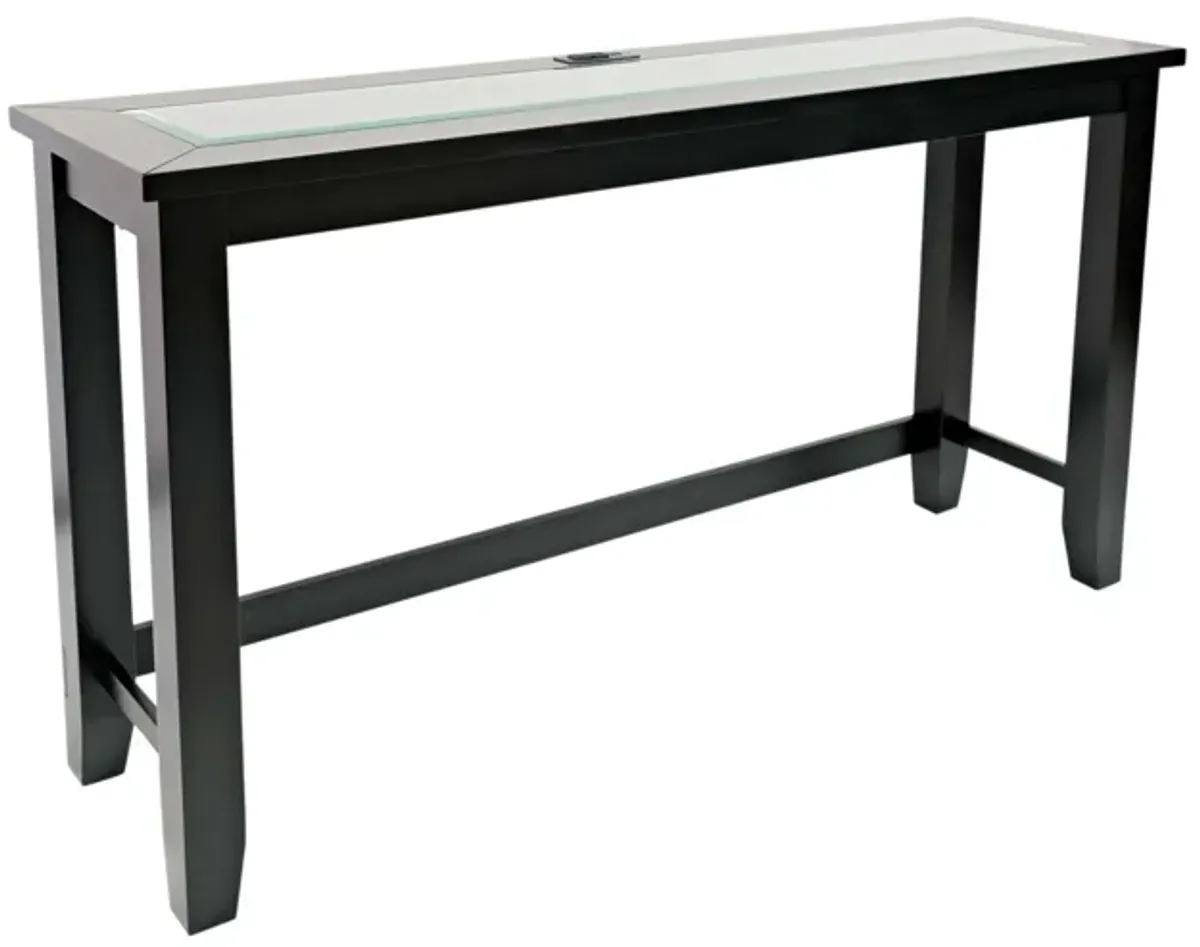 Urban Icon Console Table with 3 Stools