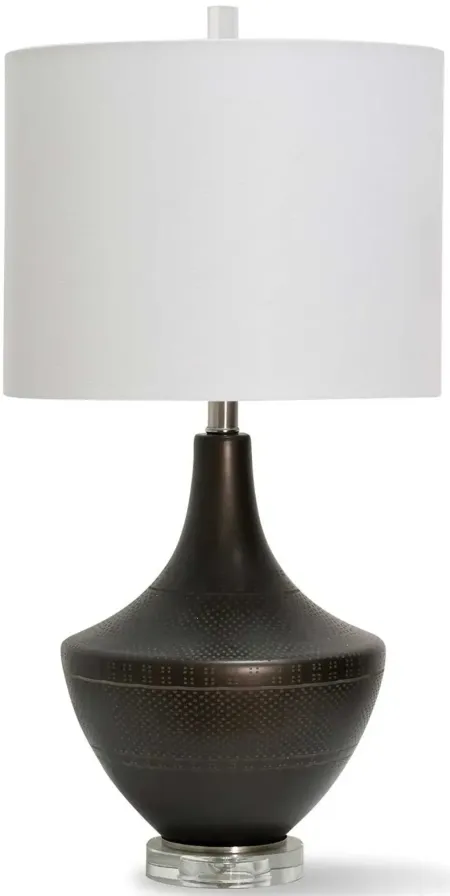 29" Dark Bronze Table Lamp