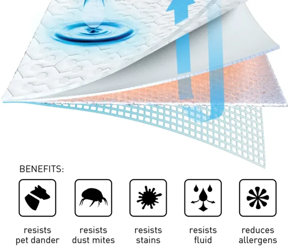 Dri-Tec Twin XL Mattress Protector by Bedgear