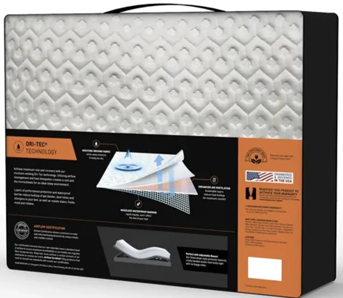 Dri-Tec Twin XL Mattress Protector by Bedgear