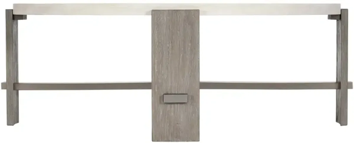Foundations Round Coffee Table by Bernhardt