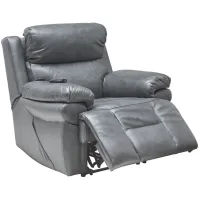 Vega Leather Triple Power Recliner with Heat & Massage