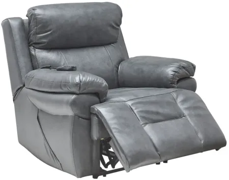 Vega Leather Triple Power Recliner with Heat & Massage