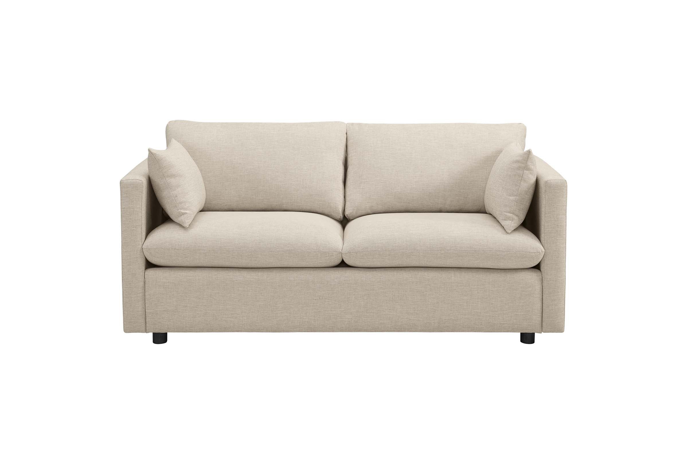 Activate Upholstered Fabric Sofa in Beige