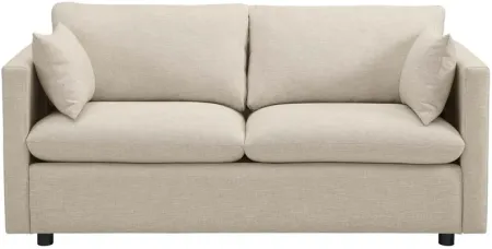 Activate Upholstered Fabric Sofa in Beige