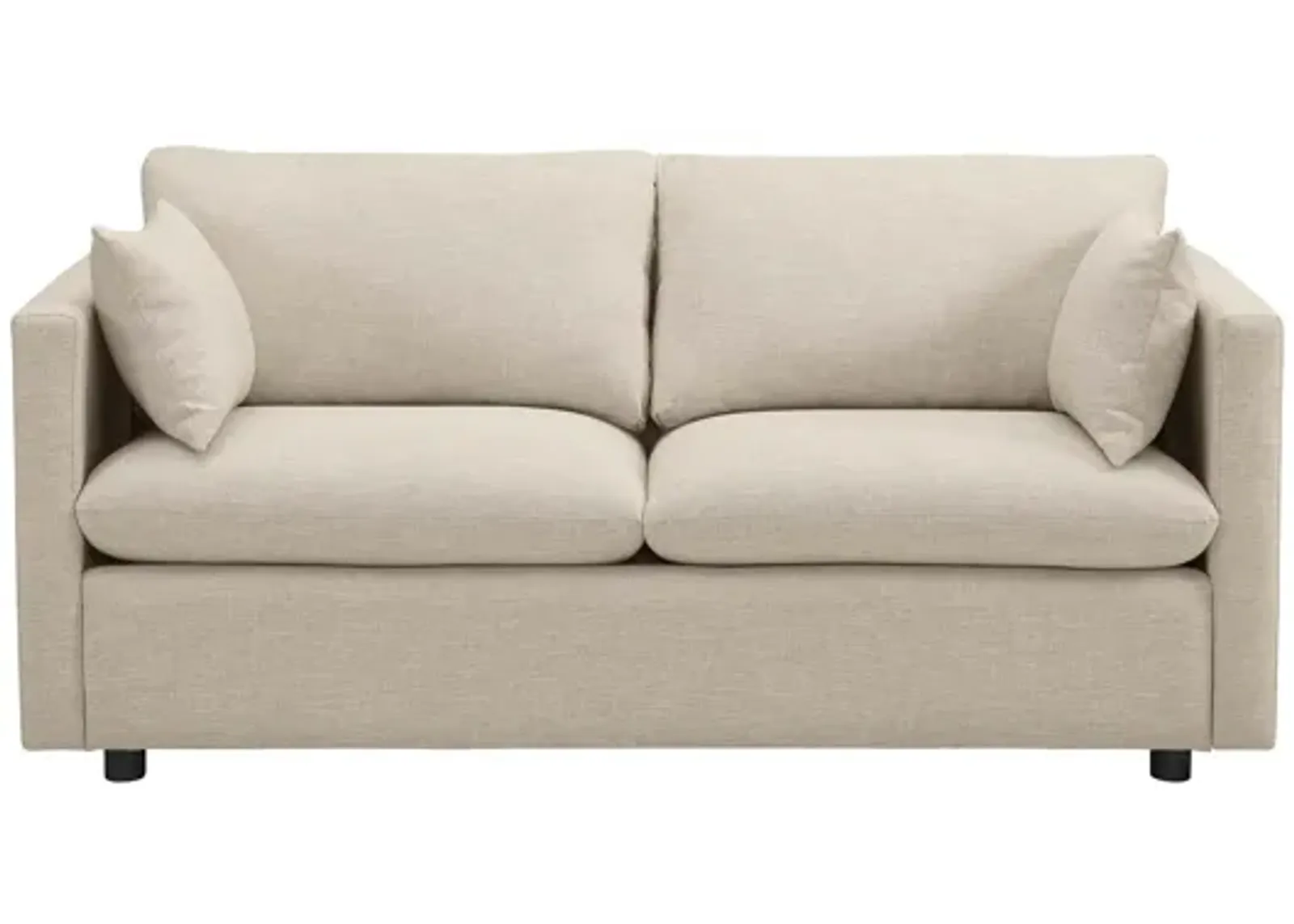 Activate Upholstered Fabric Sofa in Beige