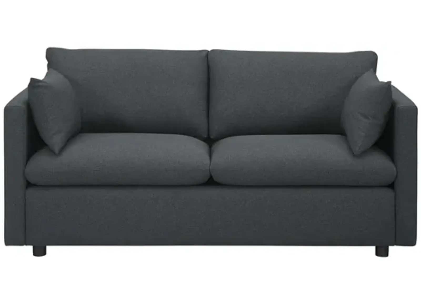 Activate Upholstered Fabric Sofa in Gray