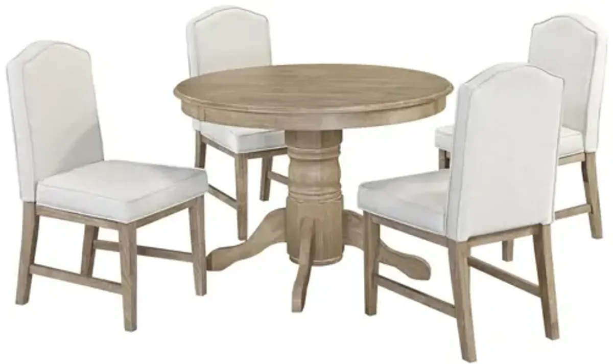 Claire 5 Piece Dining Set by homestyles