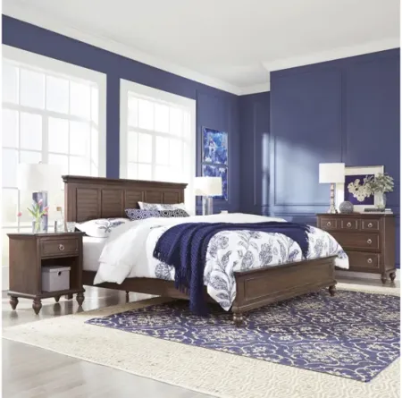 Marie King Bed, Nightstand and Chest by homestyles