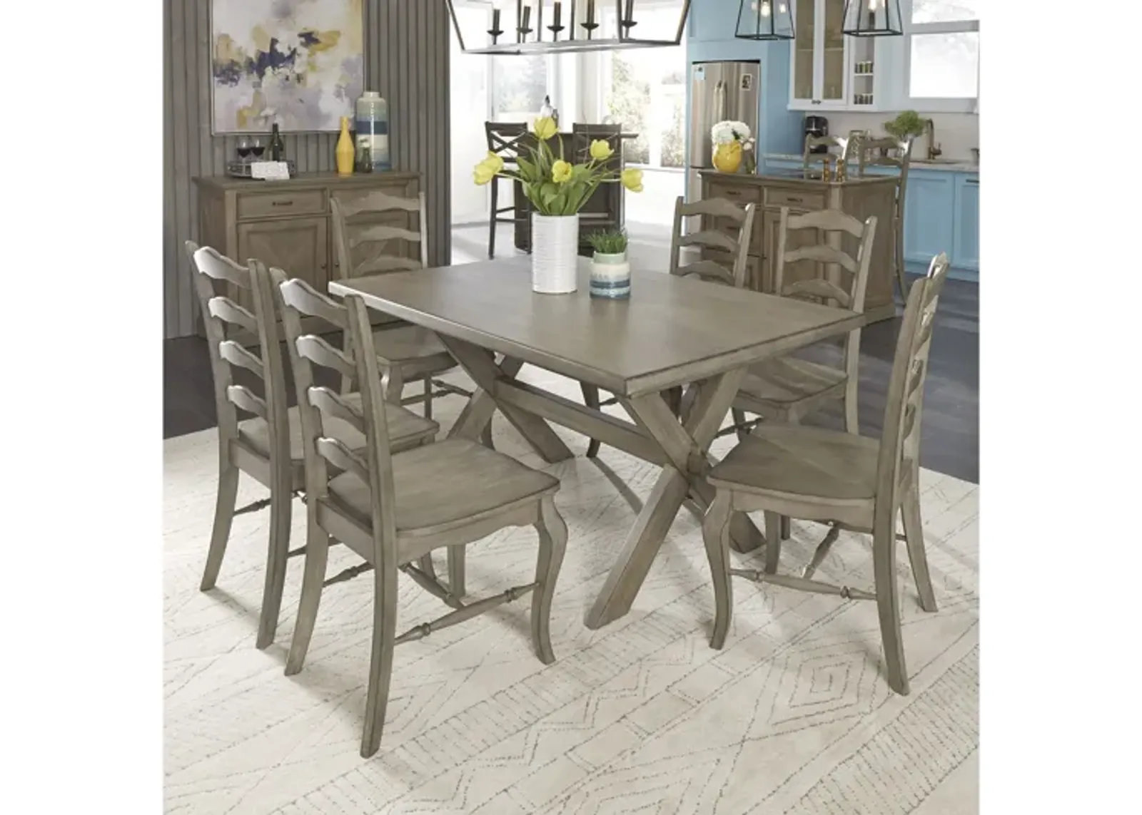 Walker 7 Piece Dining Set by homestyles