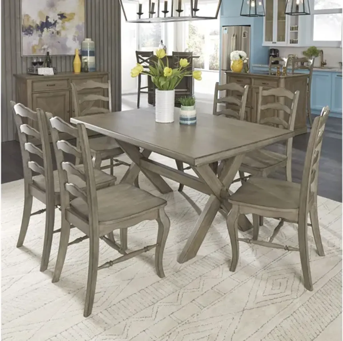 Walker 7 Piece Dining Set by homestyles