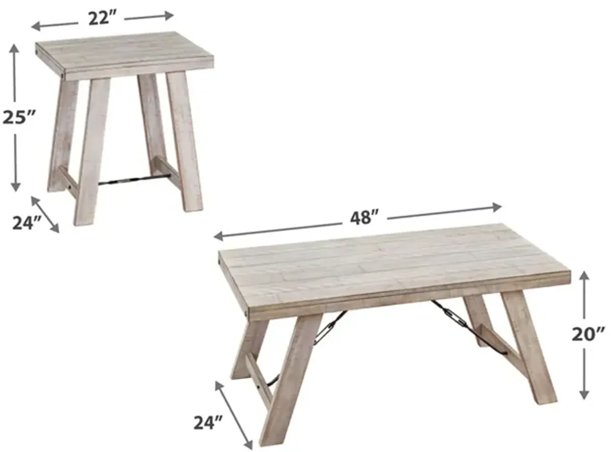 Casual Occasional Tables Set of 3