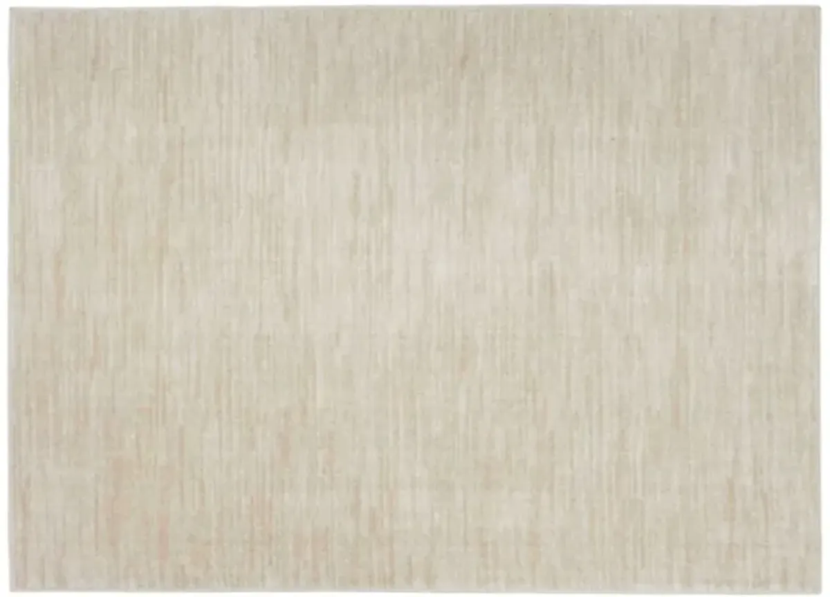 Ivory Beige 5x7 Area Rug