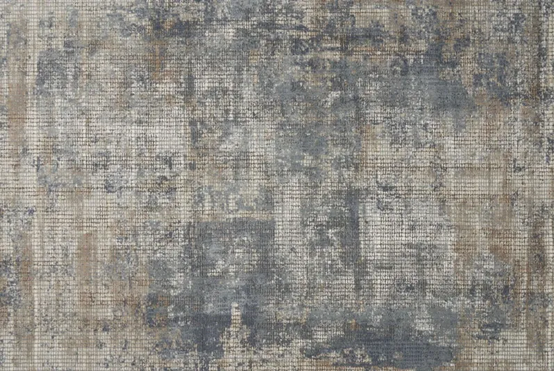 Quarry 5x7 Beige/Blue Area Rug