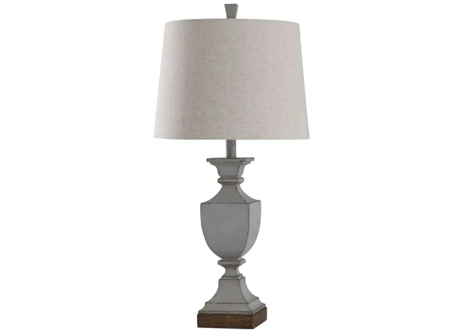 Traditional Weathered Finish 30" Table Lamp