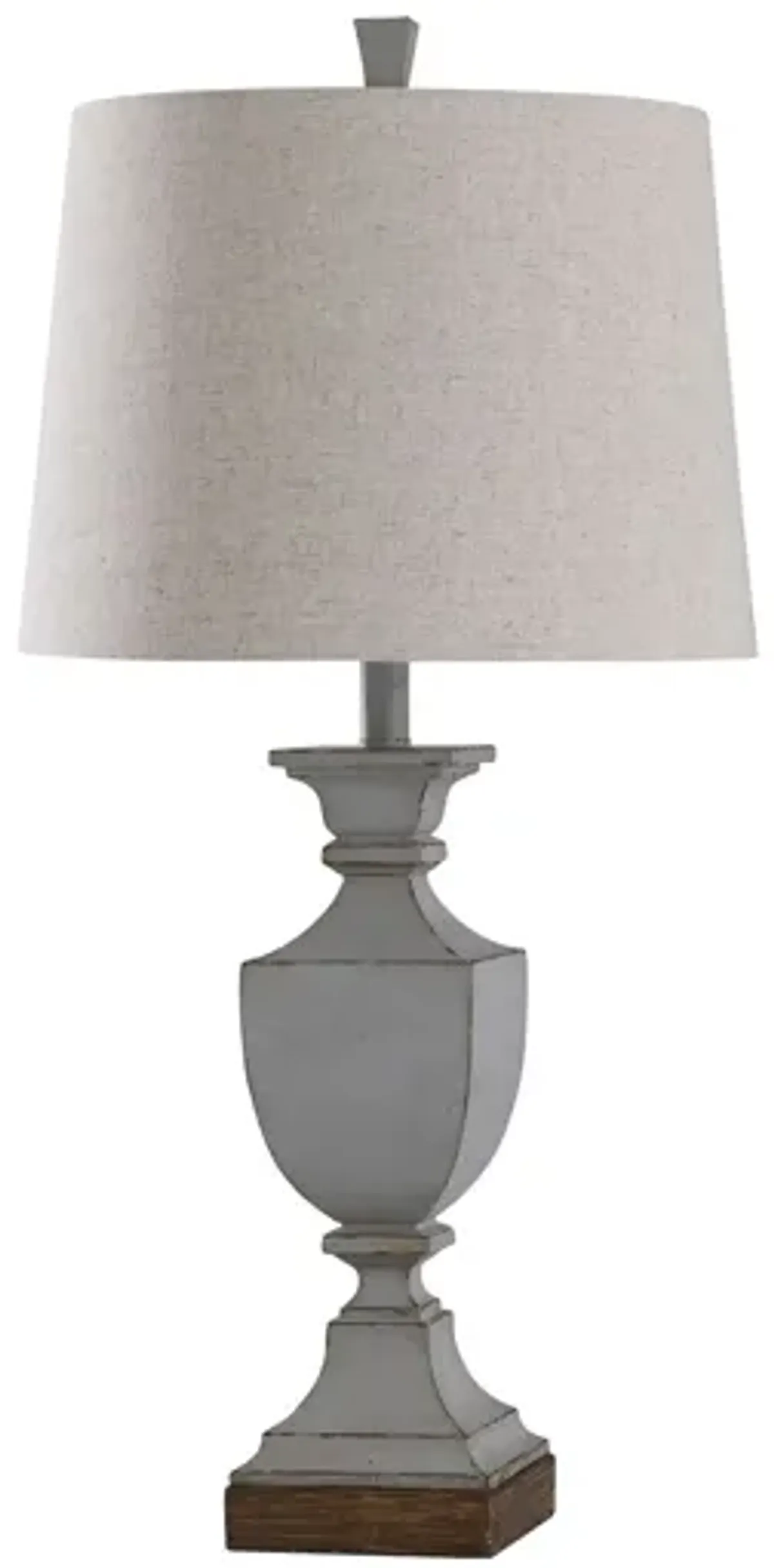 Traditional Weathered Finish 30" Table Lamp