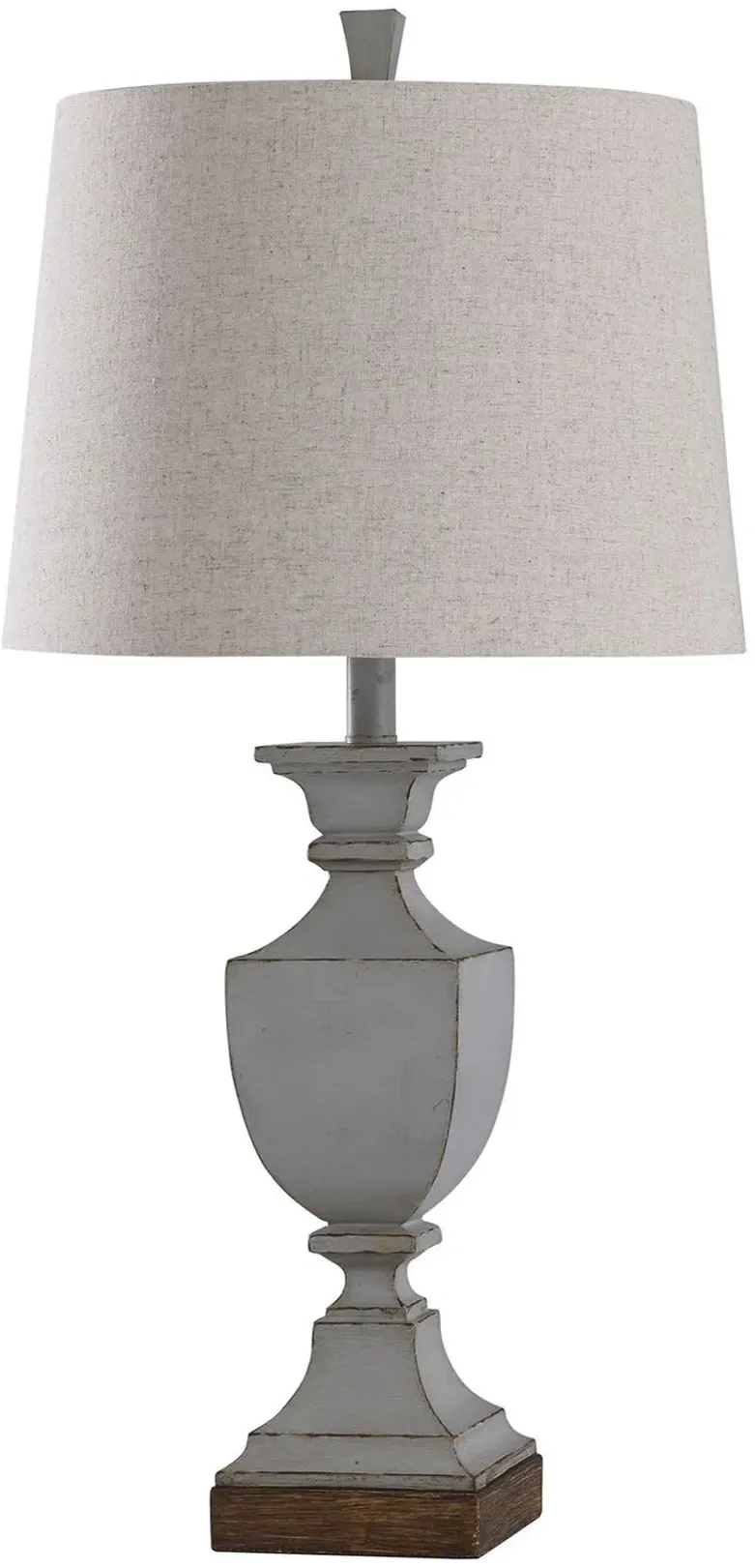 Traditional Weathered Finish 30" Table Lamp