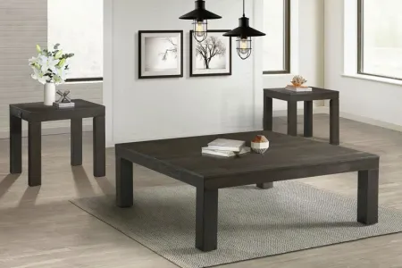 Square Cocktail Table with Casters