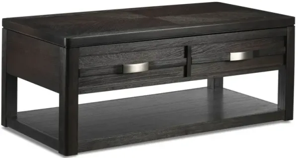 Lift Top Coffee Table in Black