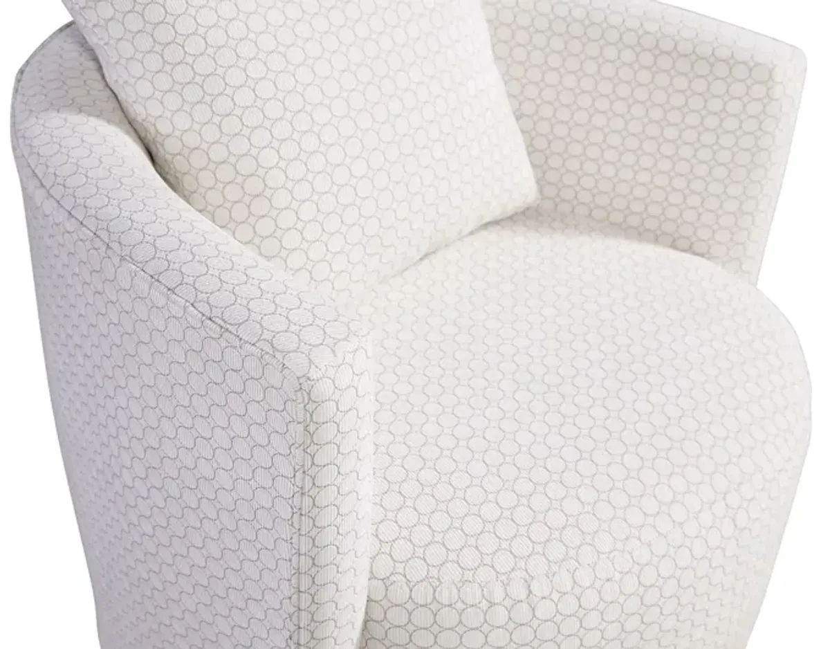 Zephyr Swivel Accent Chair by Jonathan Louis