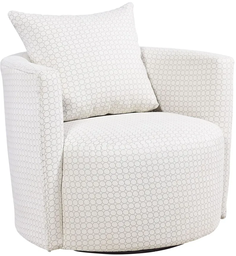 Zephyr Swivel Accent Chair by Jonathan Louis
