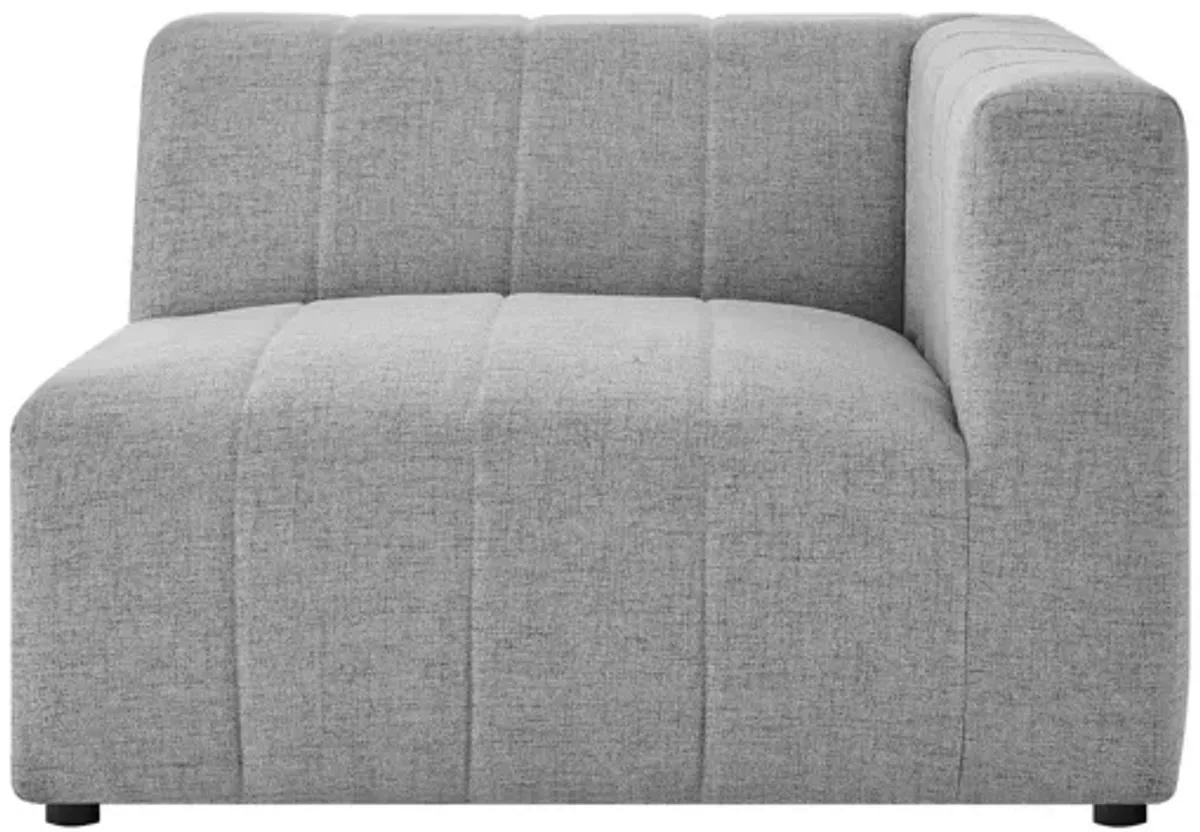 Bartlett Upholstered Fabric 3-Piece Sofa in Light Gray