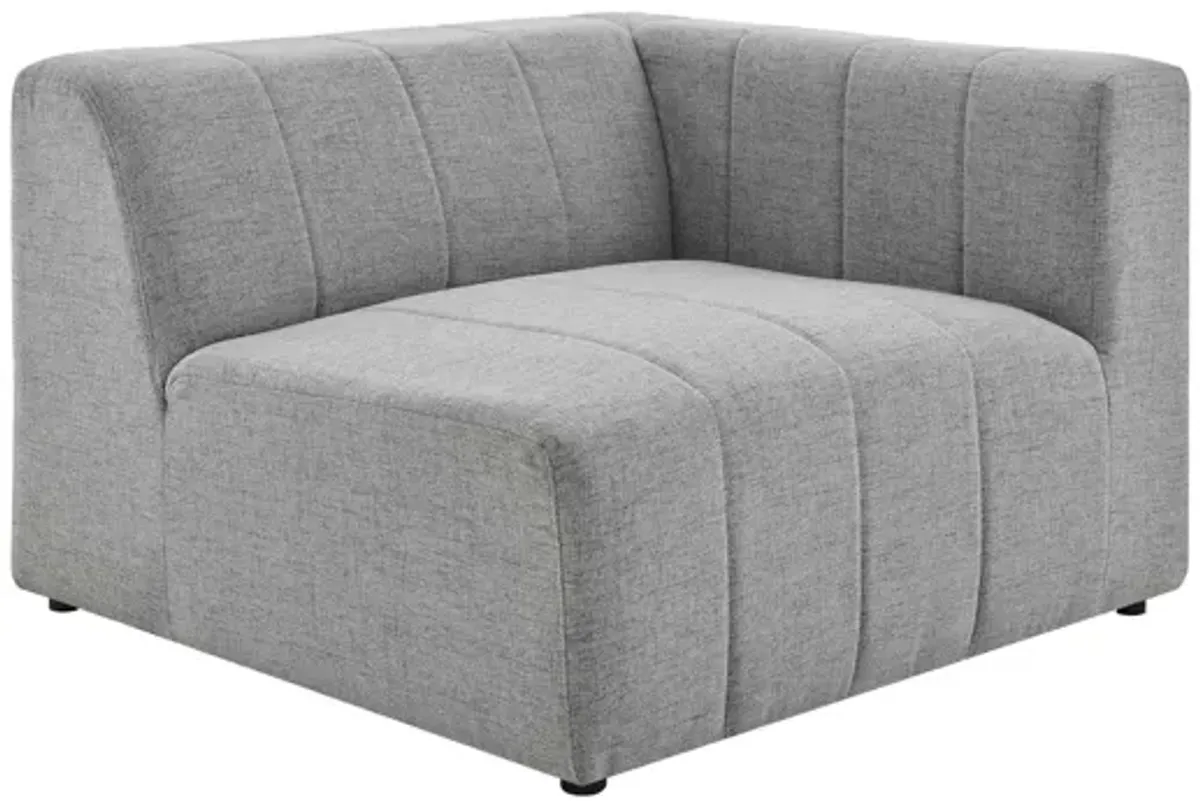 Bartlett Upholstered Fabric 3-Piece Sofa in Light Gray