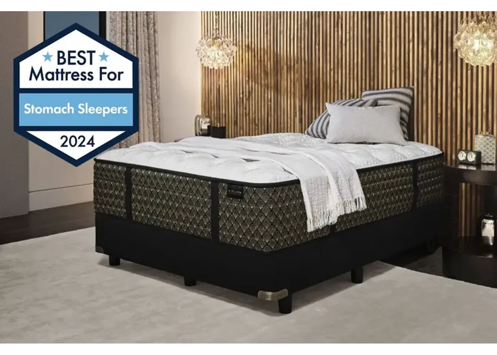 Aireloom Night Stars 2000 Streamline Luxury Firm Innerspring 15" King Mattress