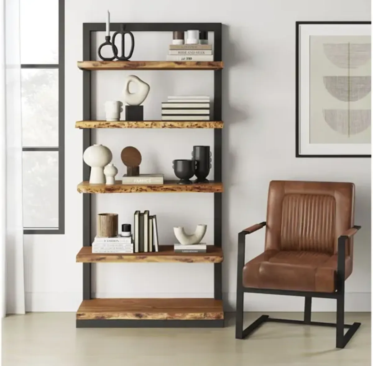 5-Shelf Bookcase