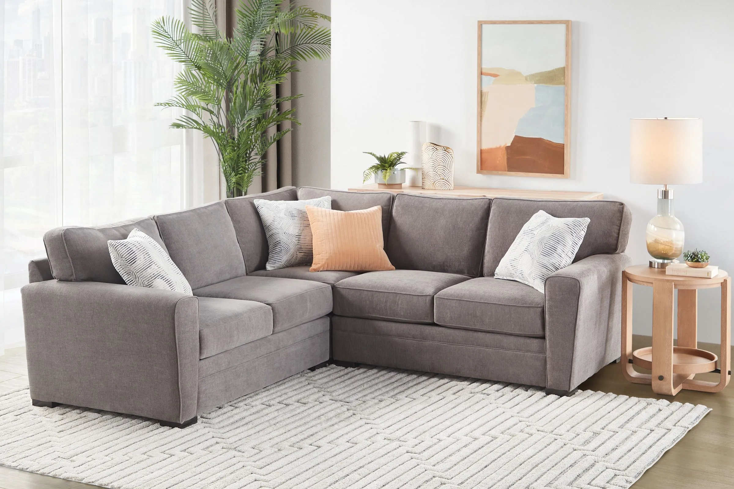 Zephyr 3-Piece Corner Sectional by Jonathan Louis